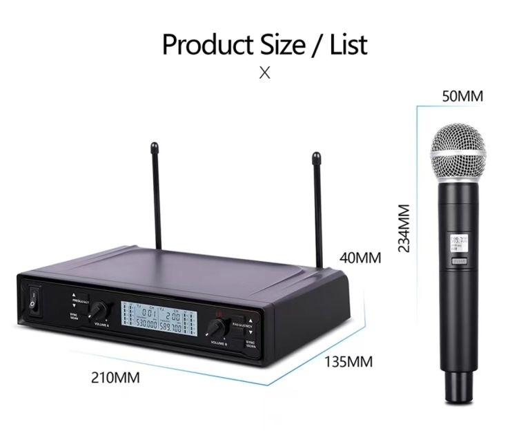 Music master U288 Bežični mikrofoni