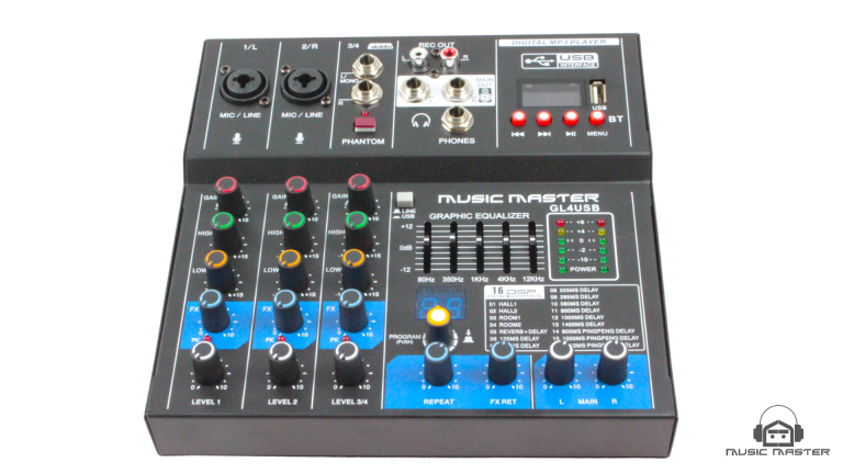 Music master GL4-USB Miksetaa