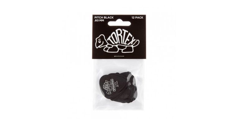 Dunlop 488R.60 Tortex Pitch Black Standard (12)