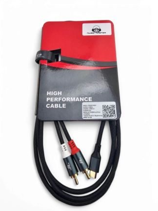 Audio kabal USB-C na 2 komada RCA dužine 2m
