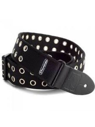 Dunlop D38-19BK Grommet Black Kaiš za gitaru