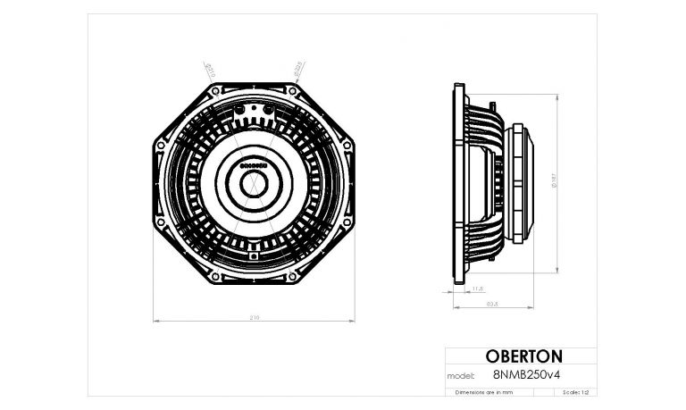 Oberton 8NMB250 V4